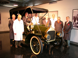 The 'Pit Crew' is a group of volunteers who work every Monday conserving the Auburn Cord Duesenberg Automobile Museum’s world renowned collection.  There is also a group of volunteers that now work Thursday evenings. Photo Credit: Auburn Cord Duesenberg Automobile Museum.